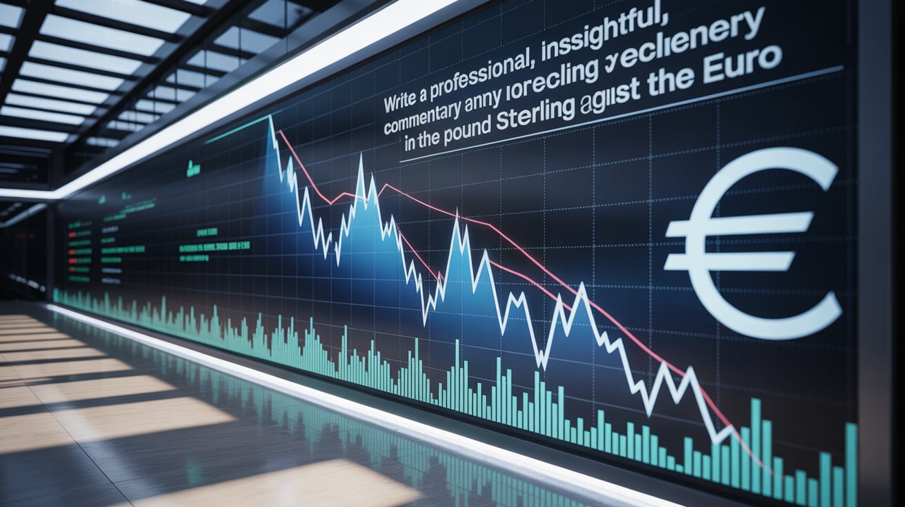 Pound Sterling in Sudden Drop Against Euro
