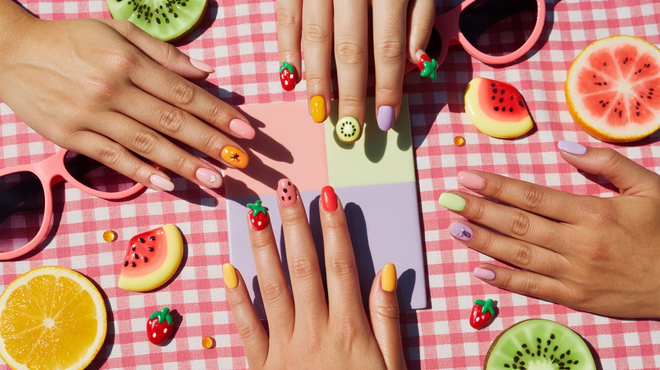 20 Fruity Nail Designs That Bring a Summer Picnic to Your Fingertips