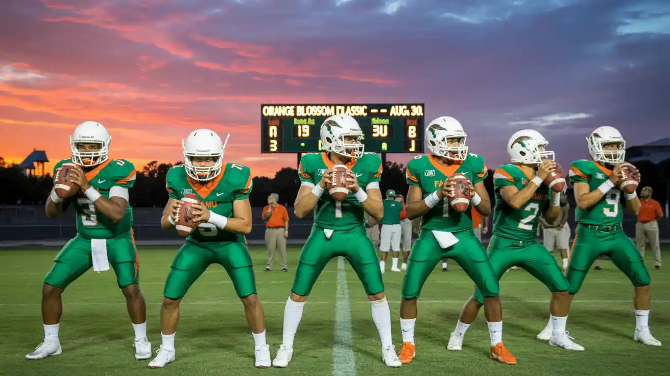FAMU Football’s Quarterback Depth Creates Fierce Competition for 2025 Starting Role FAMU Football’s Quarterback Depth Creates Fierce Competition for 2025 Starting Role