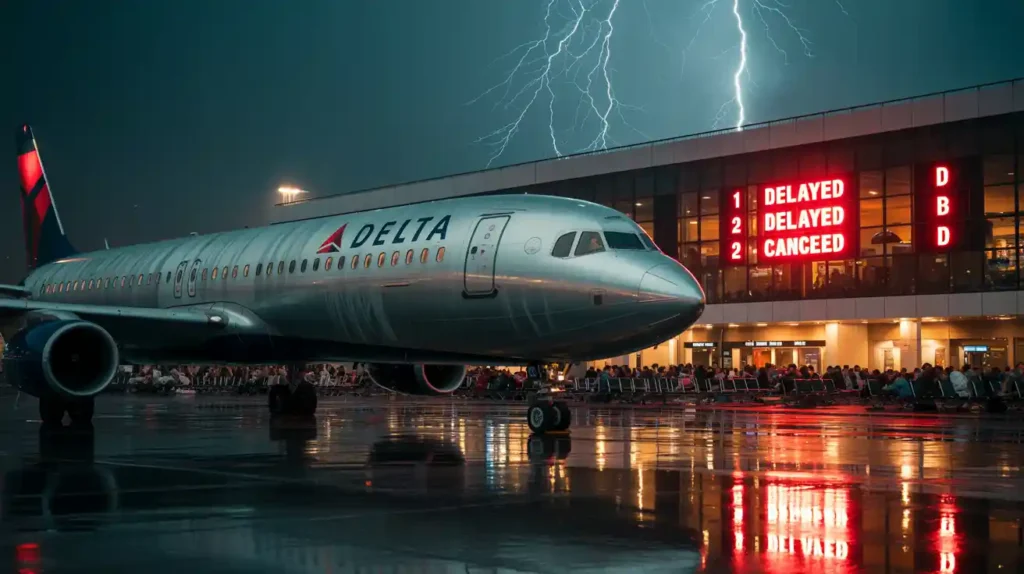 Chaos at Hartsfield-Jackson: Hundreds of Flights Delayed After Severe Hailstorm