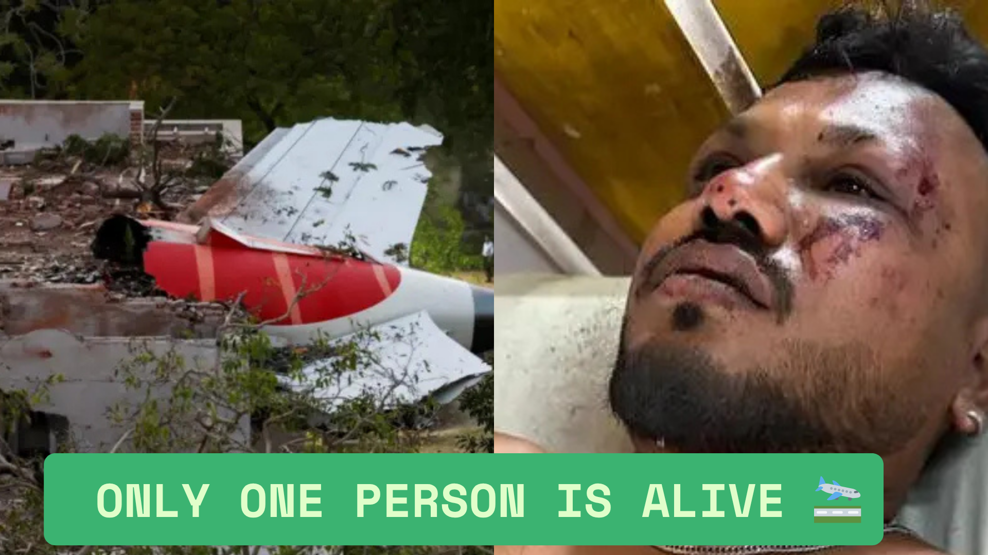 Air India Plane Crash Kills Over 200; One British Passenger Survives