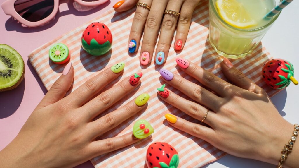20 Fruity Nail Designs That Bring a Summer Picnic to Your Fingertips