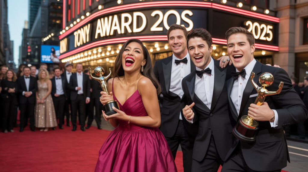 Tony Awards 2025 Nicole Scherzinger, Darren Criss, Cole Escola — and Theater Fans Everywhere — Celebrate a Night of Big Wins