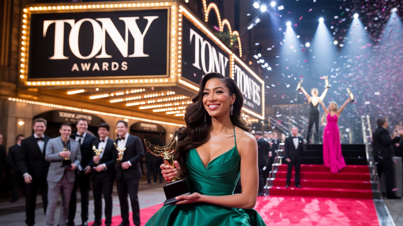 Tony Awards 2025 Nicole Scherzinger, Darren Criss, Cole Escola — and Theater Fans Everywhere — Celebrate a Night of Big Wins