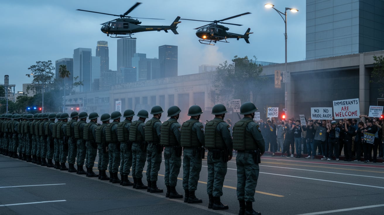 Trump Sends National Guard to Los Angeles as Immigration Protests Escalate