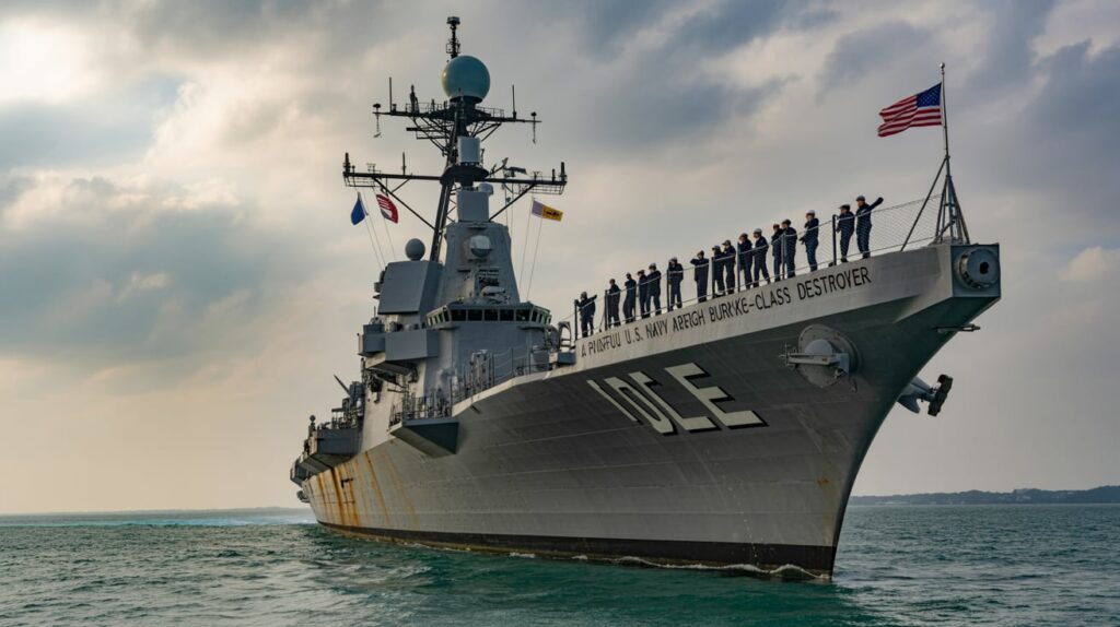 Trump’s Pentagon Deploys Another War-Hardened Destroyer to the Southern Border—USS Cole Becomes Fourth to Shift from Red Sea to Gulf