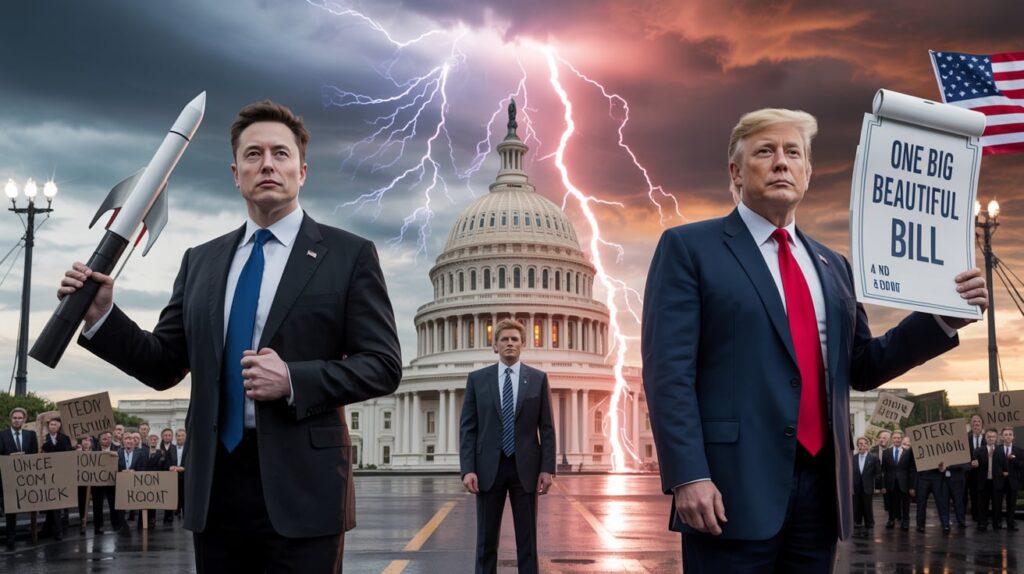 JD Vance has weighed in on the escalating tensions between Elon Musk and Donald Trump