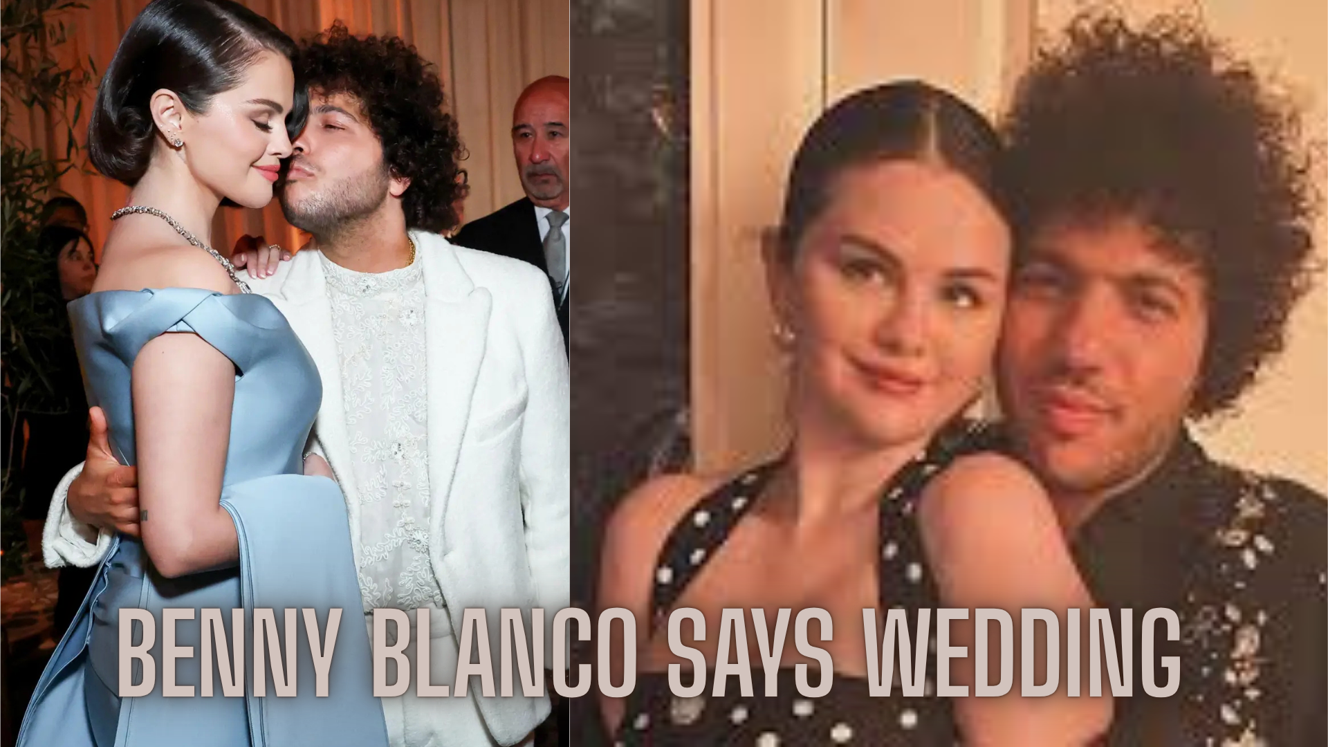 Benny Blanco Says Wedding