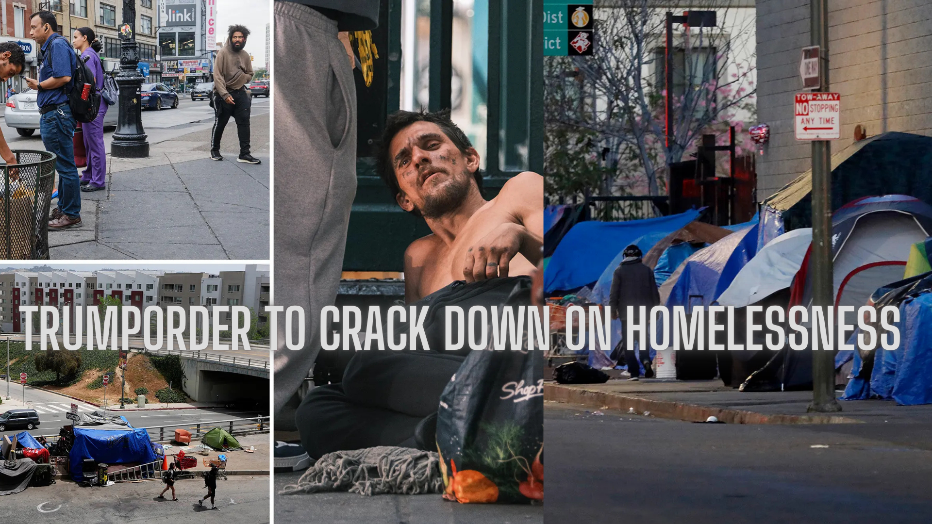 Trump Signs Executive Order to Crack Down on Homelessness, Prioritize Public Safety