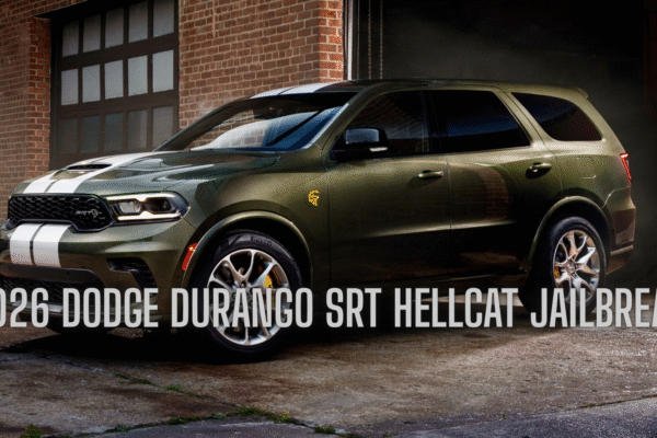 2026 Dodge Durango SRT Hellcat Jailbreak: Unleash Your Own Beast 2026 Dodge Durango SRT Hellcat Jailbreak