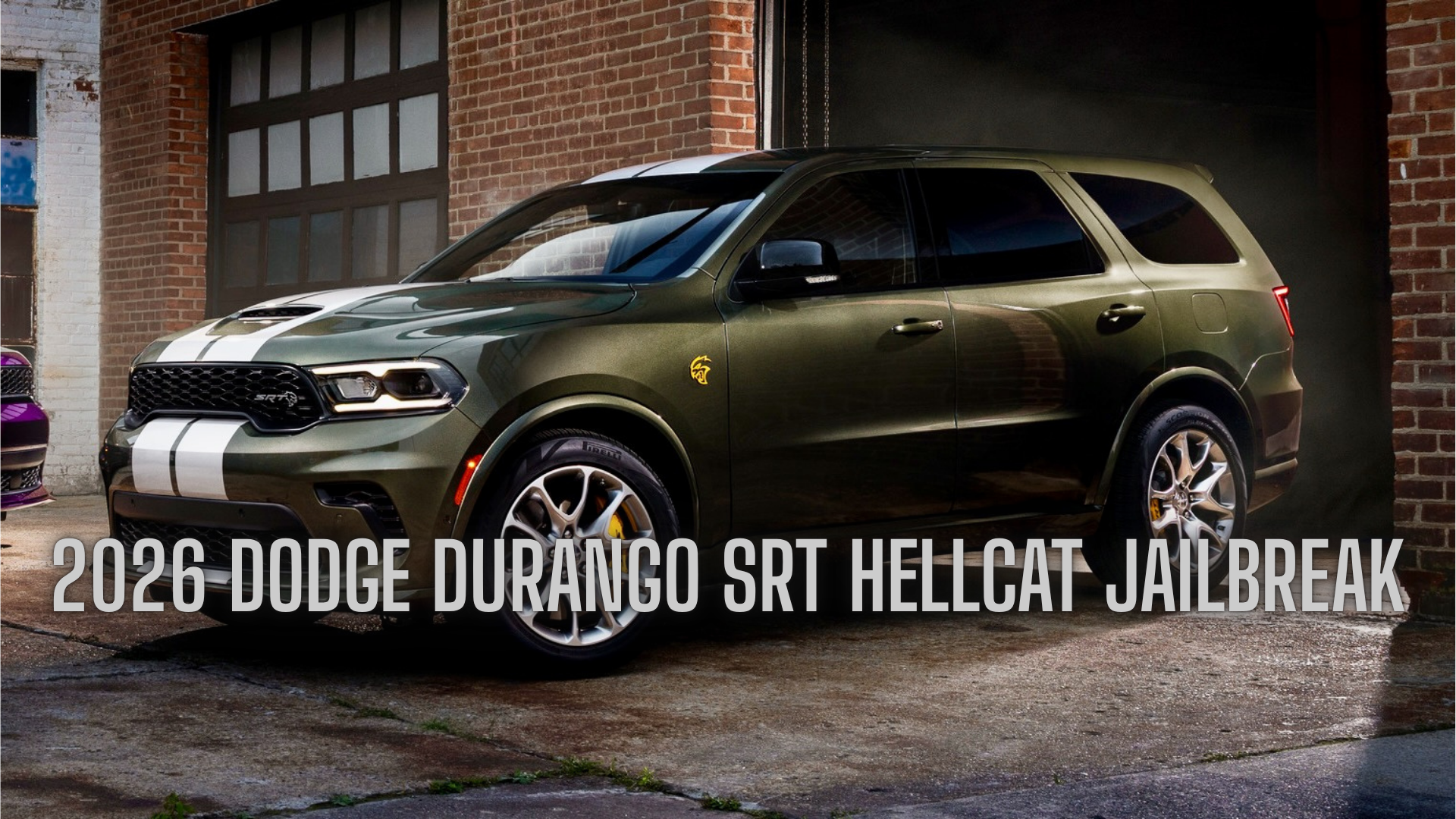 2026 Dodge Durango SRT Hellcat Jailbreak