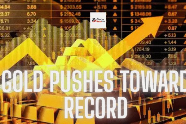 Gold Pushes Toward Record