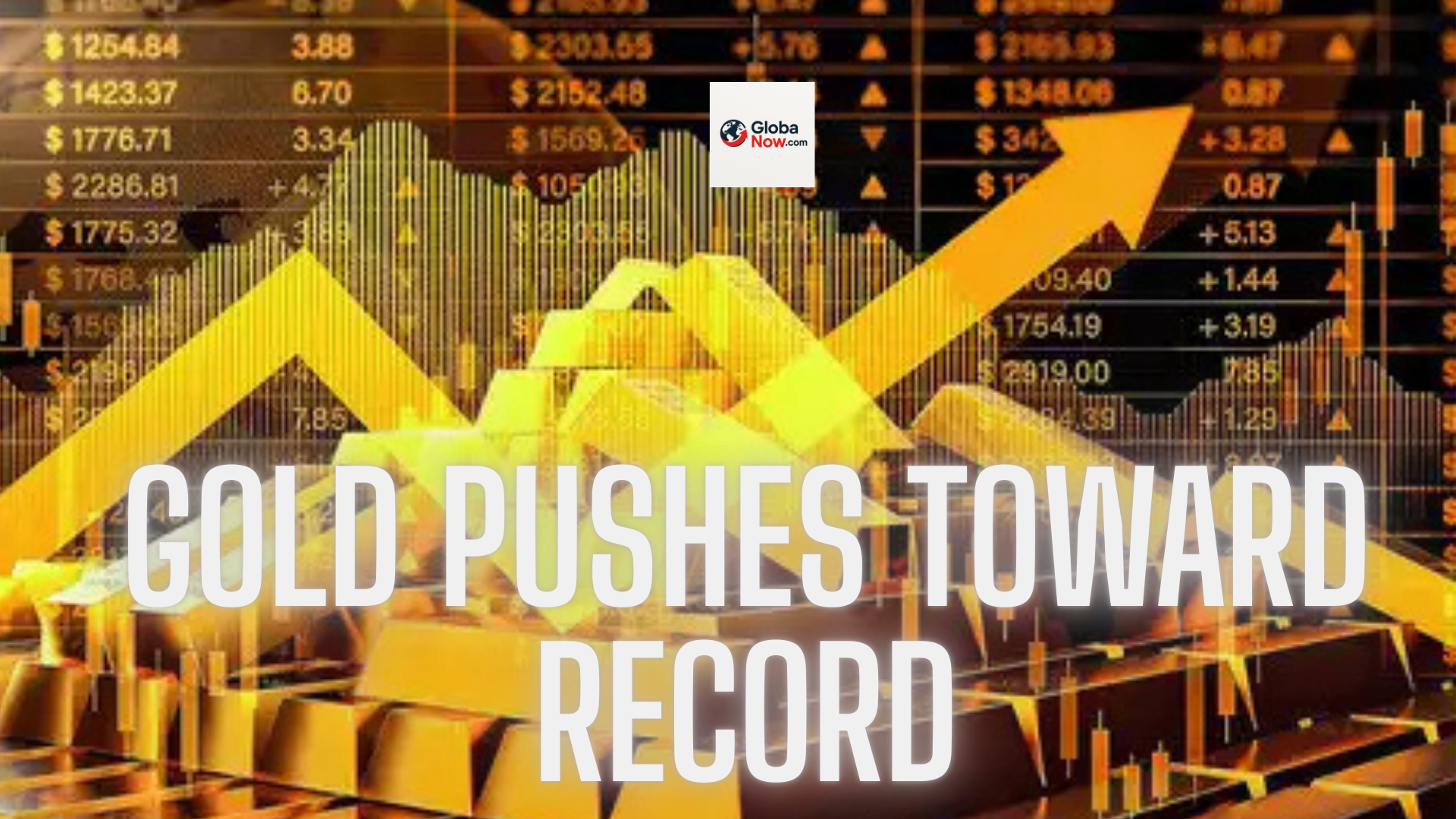 Gold Pushes Toward Record